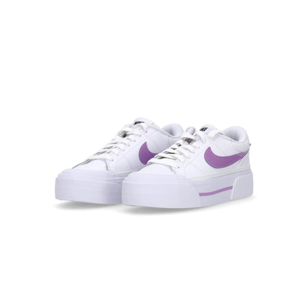 Nike Scarpa Bassa Donna Wmns Court Legacy Lift White/rush Fuchsia/red Stardust/black da donna