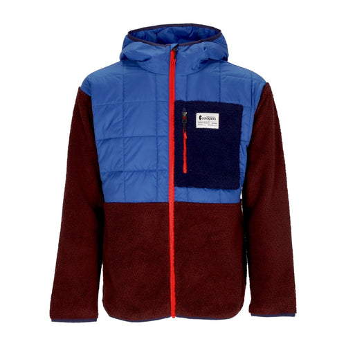 COTOPAXI Orsetto Uomo Trico Hybrid Hooded Jacket Blue Violet/wine da uomo