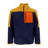 COTOPAXI Giubbotto Pile Uomo Abrazo Fleece Full-zip Jacket Amber/maritime da uomo