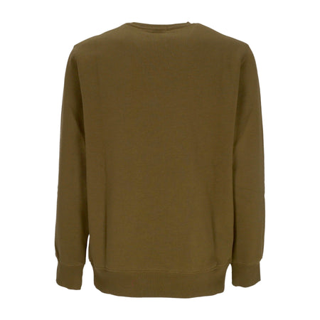 TIMBERLAND Felpa Girocollo Uomo Wwes Crewneck Bb Dark Olive da uomo