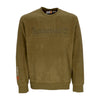 TIMBERLAND Felpa Girocollo Uomo Linear Logo Crewneck Dark Olive da uomo