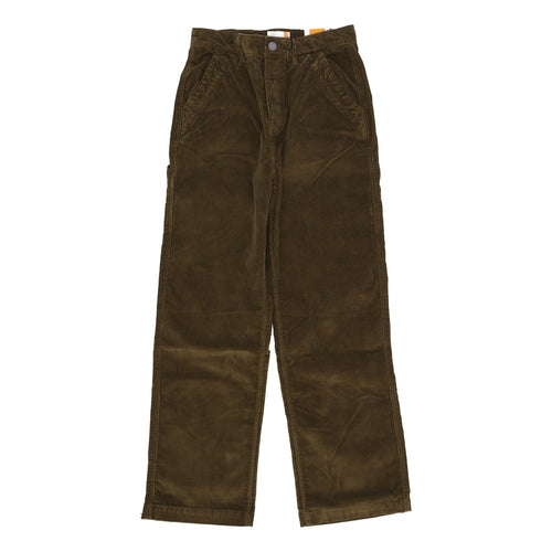 TIMBERLAND Pantalone Lungo Uomo Work Cord Pant Dark Olive da uomo