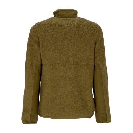 TIMBERLAND Giubbotto Pile Uomo Mm Sherpa Fleece Jacket Dark Olive da uomo