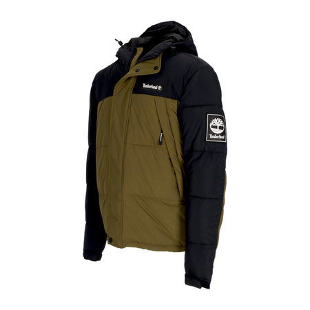 TIMBERLAND Piumino Uomo Archive Puffer Jacket Black/dark Olive da uomo