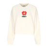 OBEY Felpa Girocollo Donna W Amelia Crew Fleece Unbleached da donna
