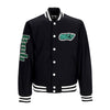 OBEY Giubbotto College Uomo Roll Call Varsity Jacket Black da uomo