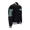 OBEY Giubbotto College Uomo Roll Call Varsity Jacket Black da uomo