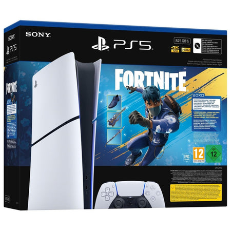 CONSOLE SONY PS5 DIGITAL EDITION SLIM 825GB BUNDLE  FORTNITE FLOWERING CHAOS