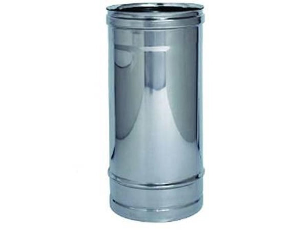 TUBO ACCIAIO INOX AISI 304 MONOPARETE SPESSORE MM.0,5 -- - ø mm.120x1000 -