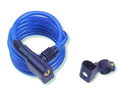 ANTIFURTO A SPIRALE PER BICI CON CHIAVE -- ø mm.8x150 cm. - PZ 2 - FER 58506