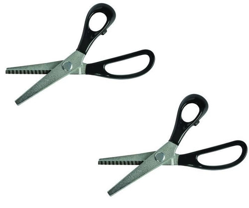 FORBICI TAGLIACAMPIONI TAGLIO ZIG / ZAG - lame cm.18,7 7,5; PZ FER 474872