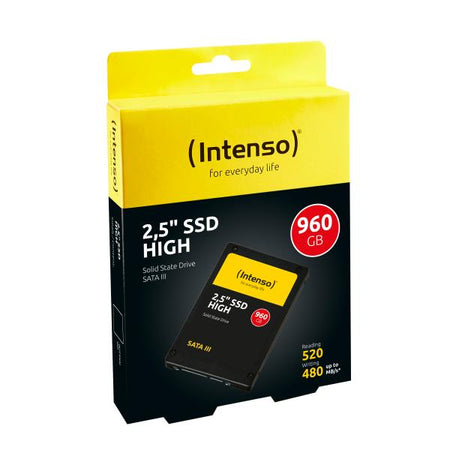 INTENSO SSD INTERNO HIGH 960GB 2,5 SATA 6GB/S R/W 520/480