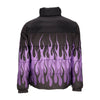 VISION OF SUPER Piumino Uomo Puffy Jacket Black/purple da uomo