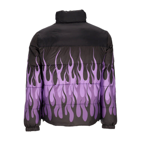 VISION OF SUPER Piumino Uomo Puffy Jacket Black/purple da uomo