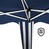 Gazebo 3x3 Pieghevole Blu Impermeabile Richiudibile Tendone Giardino Con Sacca
