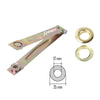 Pinza punzonatrice per occhielli in metallo da 155 mm con 50 occhielli