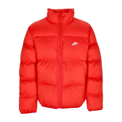 Nike Piumino Uomo Club Puffer Jacket University Red/white da uomo