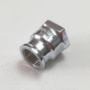 Manicotto ridotto da 1''x 3/4'' in ottone cromato FF