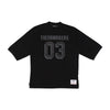 THE HUNDREDS Maglietta Manica 3/4 Uomo Blitz 3/4 Sleeve Tee Black da uomo