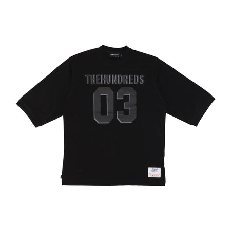 THE HUNDREDS Maglietta Manica 3/4 Uomo Blitz 3/4 Sleeve Tee Black da uomo