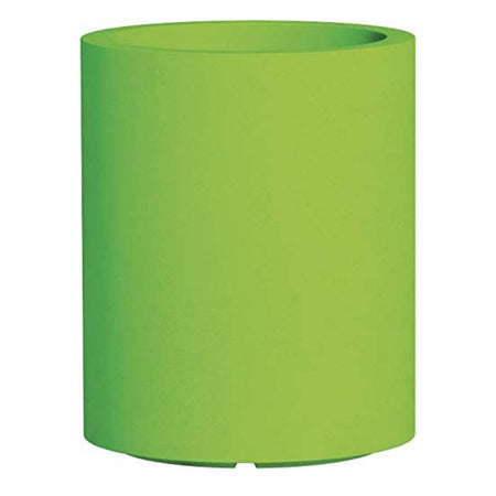 Vaso Cromia Venusio cilindrico decorazione in resina "Made in Italy" da Ø 40 x h 50 cm