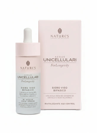 Acque Unicellulari ForLongevity Siero Viso Bifasico 30 ml - Naturopatica shop & therapy