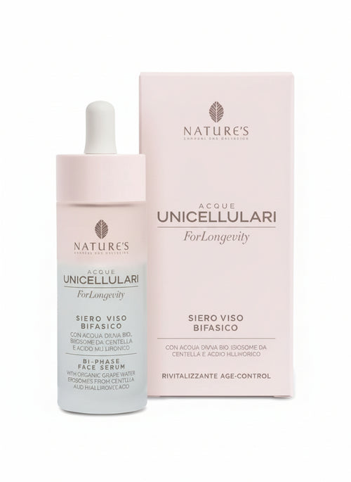 Acque Unicellulari ForLongevity Siero Viso Bifasico 30 ml - Naturopatica shop & therapy