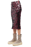 JUCCA Jucca - Gonna - 461663 - Bordeaux da donna