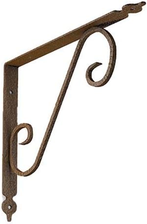 Reggi mensola Toscania in acciaio, portata massima 45 kg