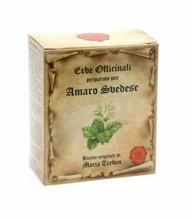 ERBE OFFICINALI PREPARATO PER AMARO SVEDESE 90,02 GRnell’assoluto rispetto della ricetta originale di Maria TrebeN