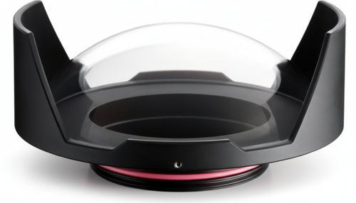 Olympus PPO-E04 Obl per Obiettivo Quattro Terzi Zuiko Digital, Nero/Rosso