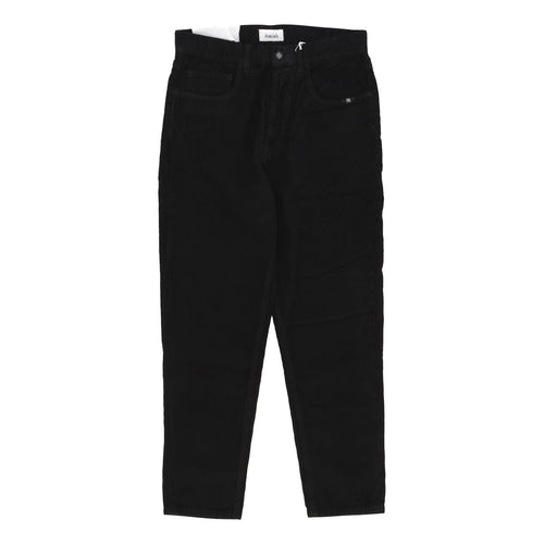AMISH Pantalone Lungo Uomo Jeremiah Corduroy Tinto Black da uomo