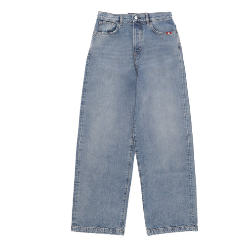 AMISH Jeans Uomo Wide Recycled Denim Sand Stone Denim da uomo