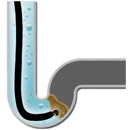 Micro Sonda Sturatubi Spurgatubi Idropulitrice 15 Metri Antipiega 4 Adattatori