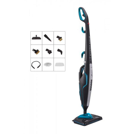 ASPIRAPOLVERE LAVAPAVIMENTI CON FILO HOOVER STEAM CAPSULE CA2IN1D 011 1700W 0,35L GRIGIO/BLUE