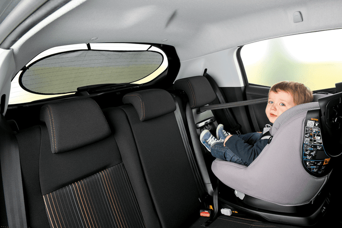 BBC Rear View sunshade