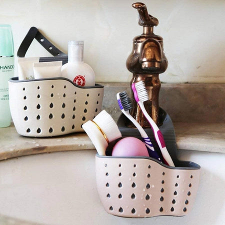 Portasapone Porta Spugne Organizzatore Portaoggetti Lavello Cucina Salvaspazio