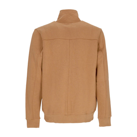 47 BRAND Felpa Collo Alto Uomo Mlb Emb Islington Track Jacket Neyyan Camel da uomo