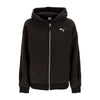 PUMA Felpa Cappuccio Zip Donna W Her Winterized Full-zip Hoodie Black da donna