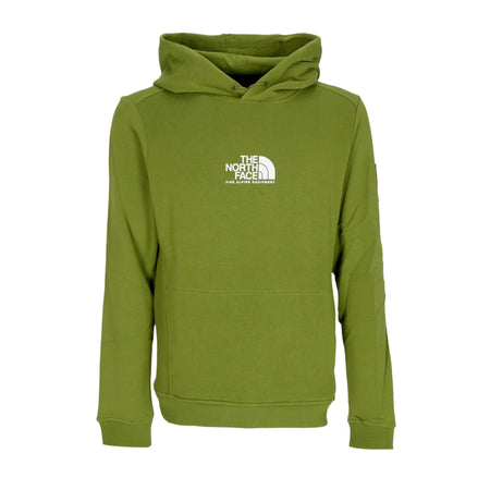 THE NORTH FACE Felpa Cappuccio Uomo Fine Alpine Hoodie Calla Green da uomo