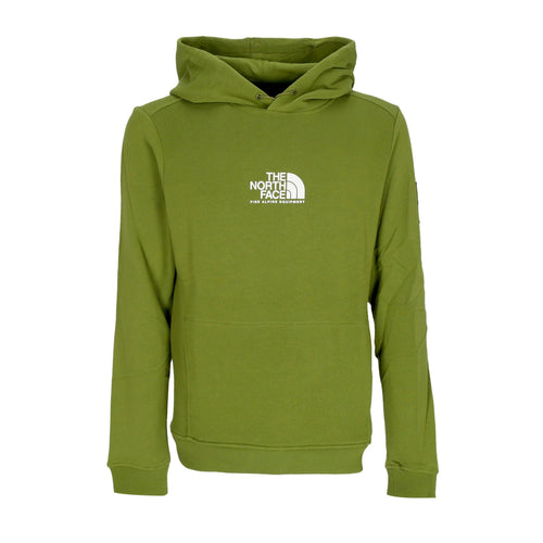 THE NORTH FACE Felpa Cappuccio Uomo Fine Alpine Hoodie Calla Green da uomo