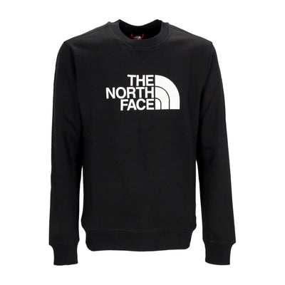 THE NORTH FACE Felpa Girocollo Uomo Drew Peak Crewneck Black/white da uomo