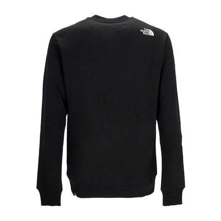 THE NORTH FACE Felpa Girocollo Uomo Drew Peak Crewneck Black/white da uomo