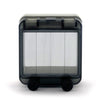 Sportello IP67 moduli 04 a 2 viti grigio Pce