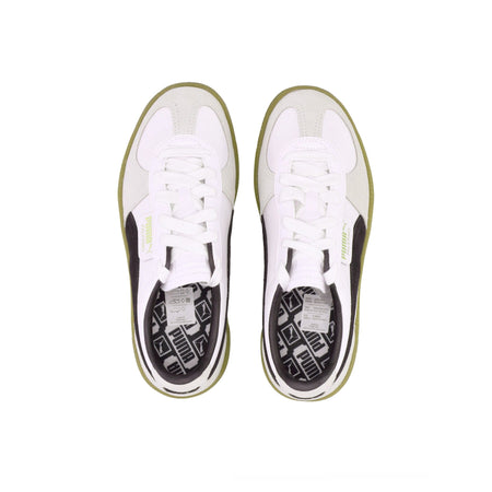 PUMA Scarpa Bassa Uomo Palermo Lth White/vapor Gray/gum da uomo