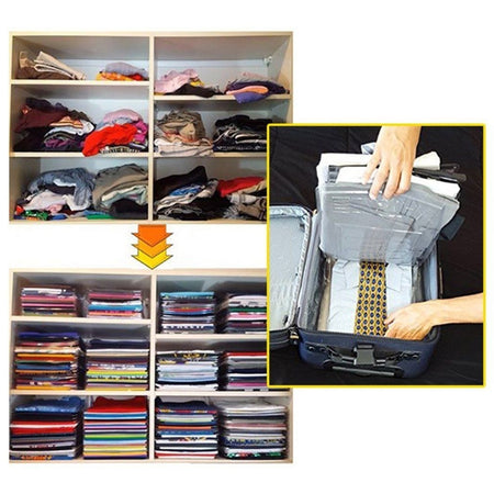 Organizer Per Magliette Salvaspazio T-shirt Pieghevole Cabina Armadio Cassetto