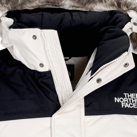 THE NORTH FACE Giaccone Lungo Uomo Mcmurdo 2 Gardenia White/black da uomo