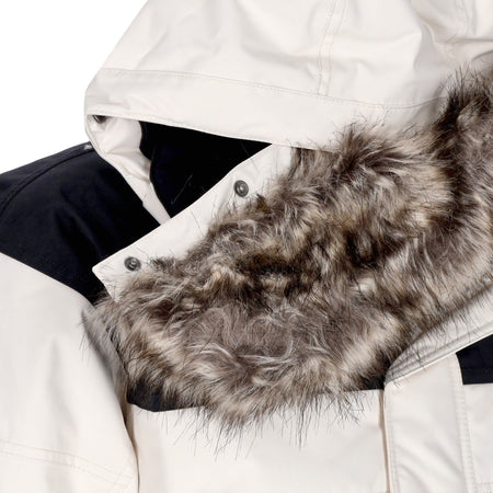 THE NORTH FACE Giaccone Lungo Uomo Mcmurdo 2 Gardenia White/black da uomo
