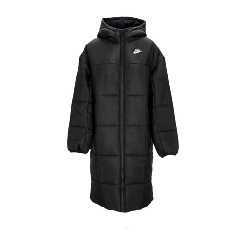 Nike Piumino Lungo Donna Thermic Classic Parka Black/white da donna