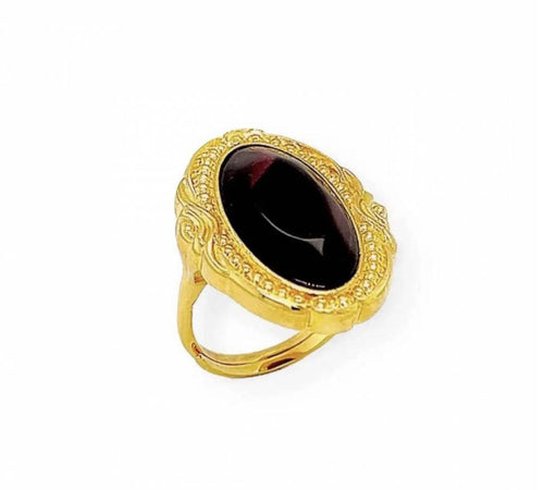 REBECCA - ANELLO REBECCA BRAME CON POLIMERO BORDEAUX
